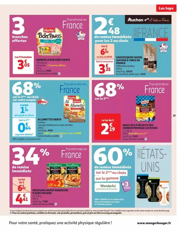 Des prix aussi bas, c'est le top du 29 avril au 11 mai 2025 - Catalogue page 19