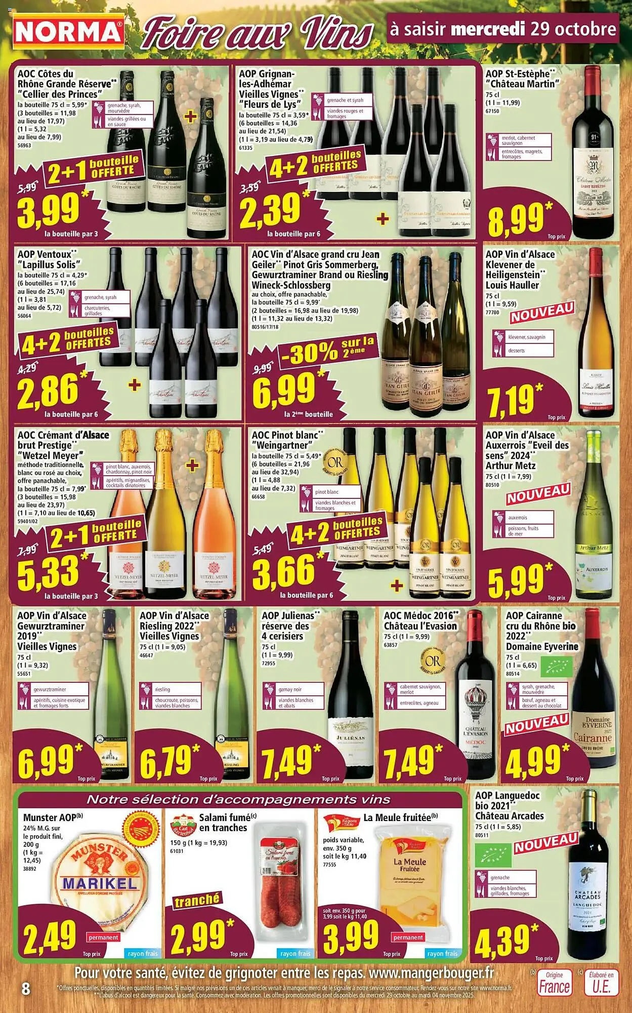 Catalogue Norma du 29 octobre au 4 novembre 2025 - Catalogue page 8