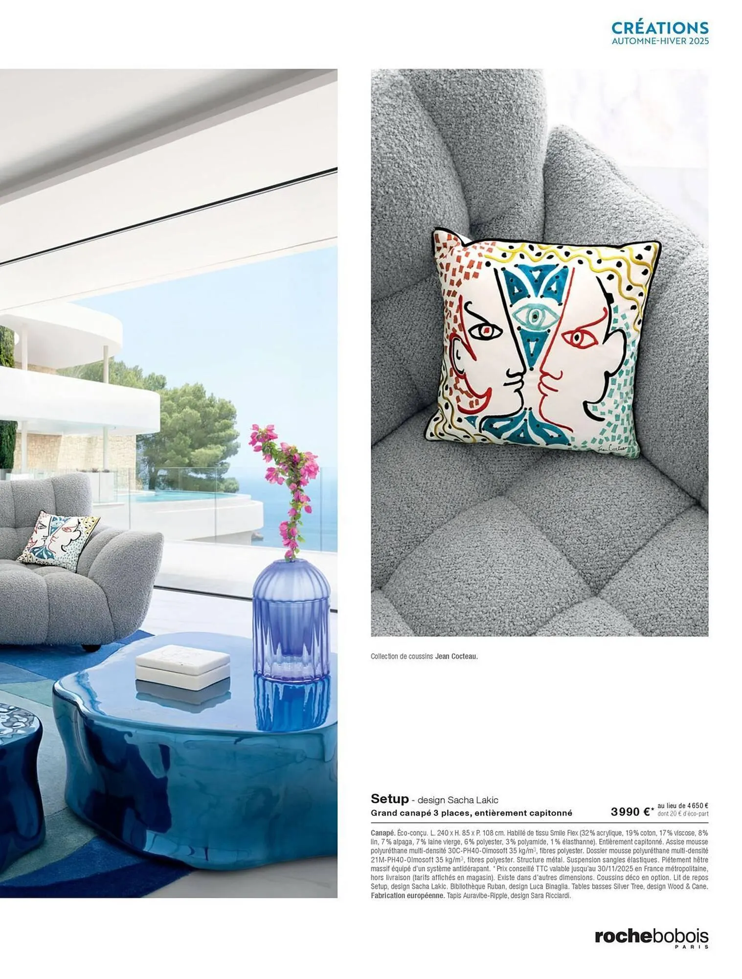 Catalogue Roche Bobois du 9 septembre au 31 décembre 2025 - Catalogue page 13
