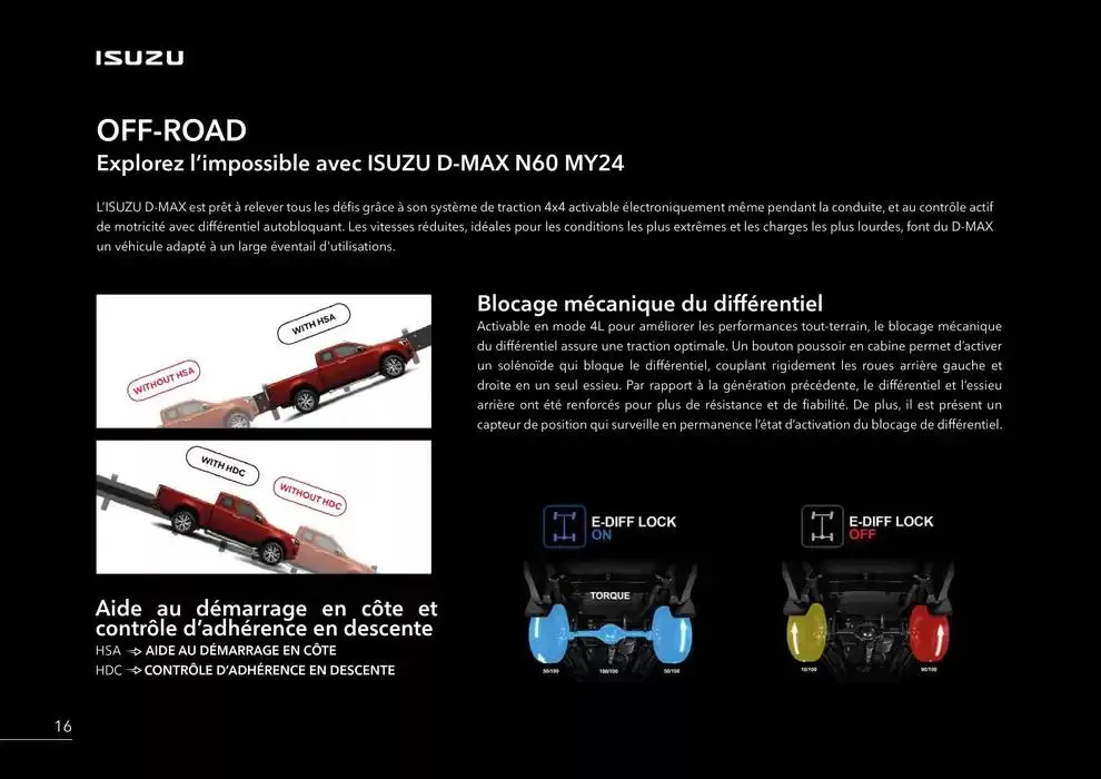 ISUZU SPACE N60B du 15 octobre au 15 octobre 2025 - Catalogue page 18