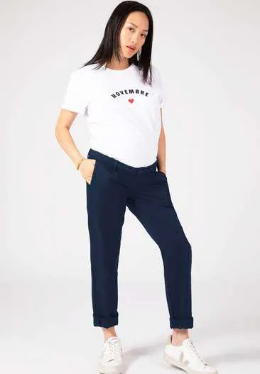 Pantalon grossesse bandeau sans coutures