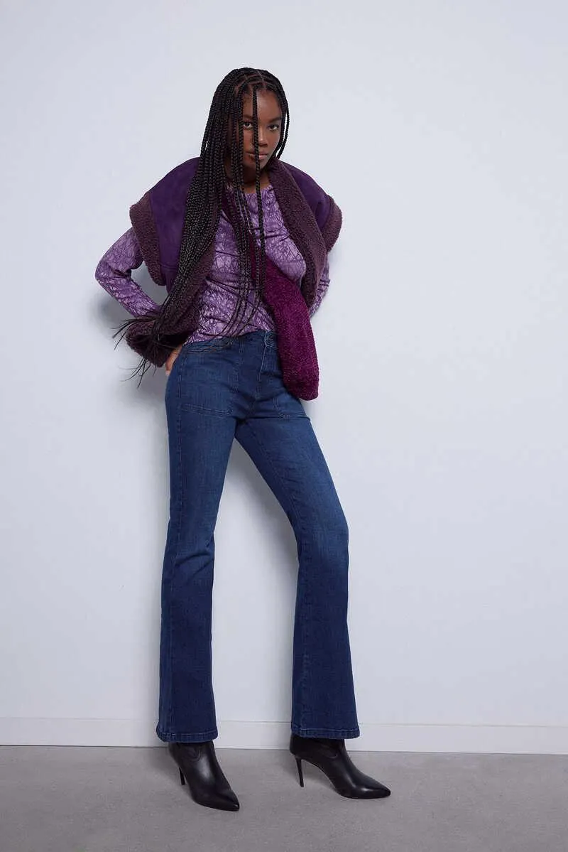 Chaleco doble faz efecto pelo