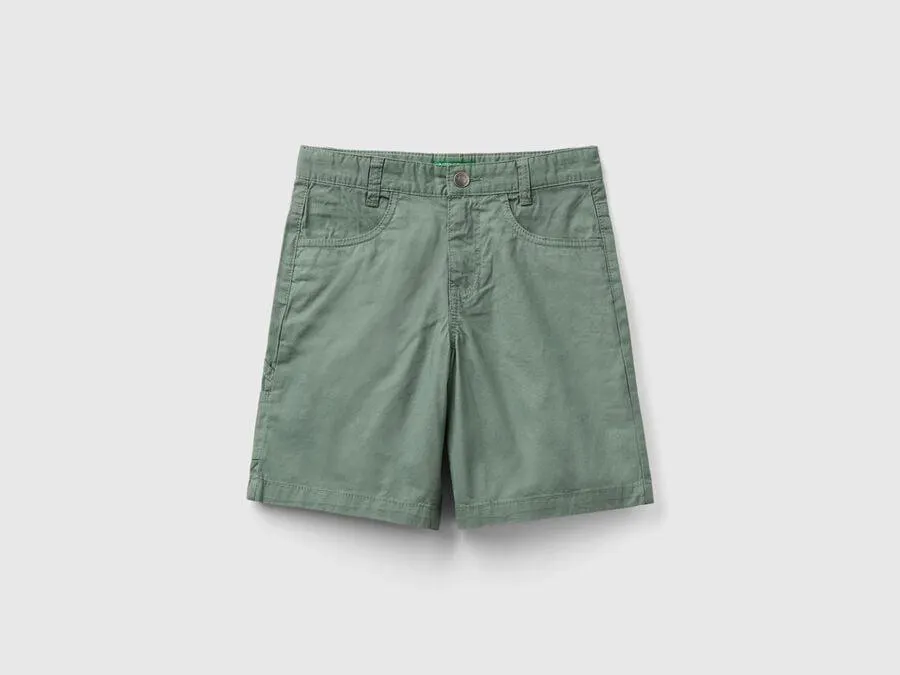 Bermuda en pur coton