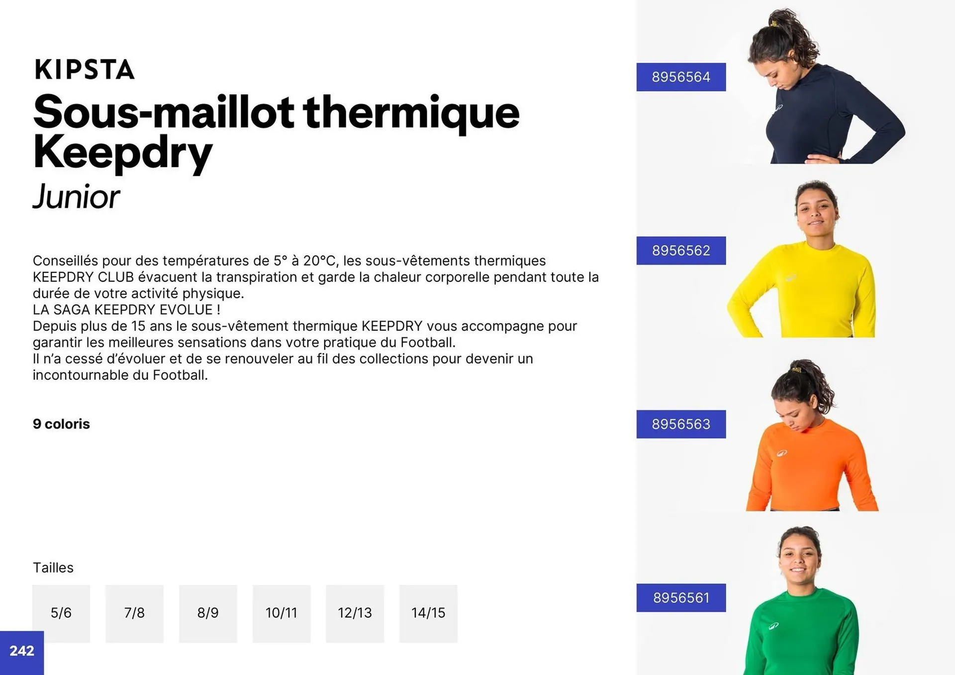 Catalogue Decathlon du 2 avril au 31 décembre 2026 - Catalogue page 242