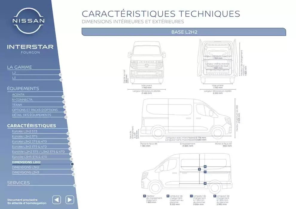 Nouveau Nissan Interstar du 2 octobre au 2 octobre 2025 - Catalogue page 15