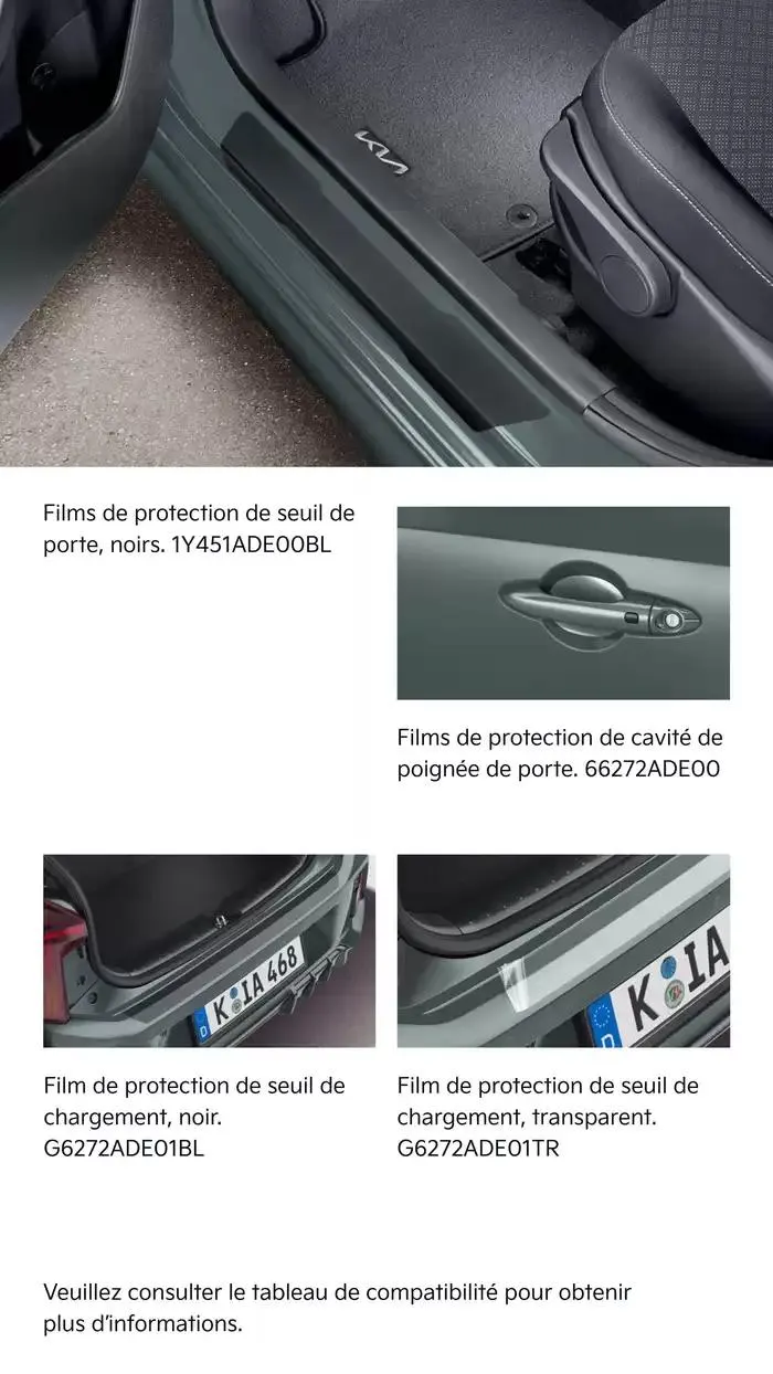 KIA Nouvelle Picanto - Accessoires du 26 septembre au 17 septembre 2025 - Catalogue page 16