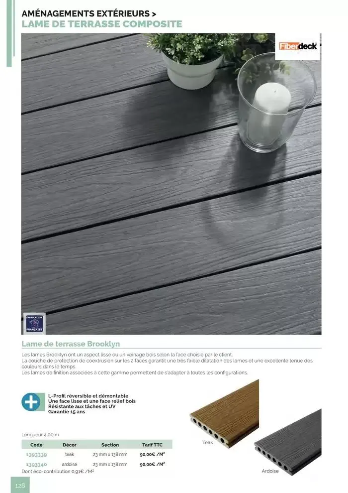 BOIS PANNEAUX 2025 2026 du 30 avril au 31 décembre 2026 - Catalogue page 128