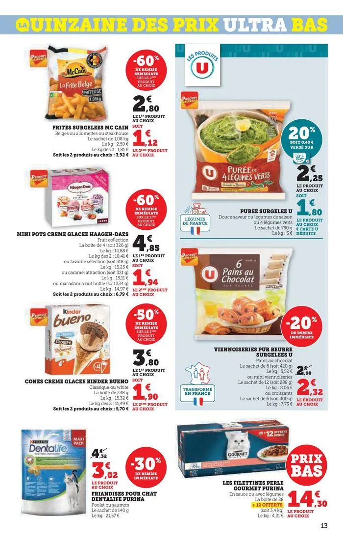 Catalogue SUPER U du 20 août au 1 septembre 2024 - Catalogue page 13