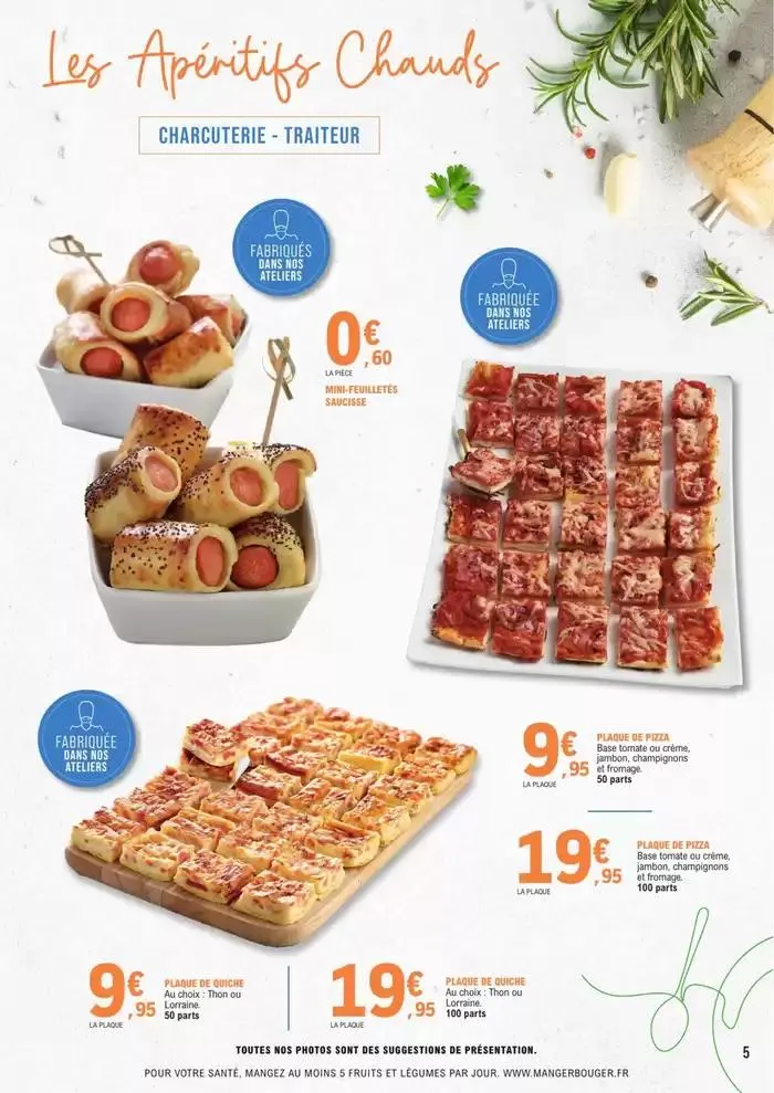 CATALOGUE TRAITEUR ANNUEL INTERNE du 22 janvier au 31 décembre 2025 - Catalogue page 5