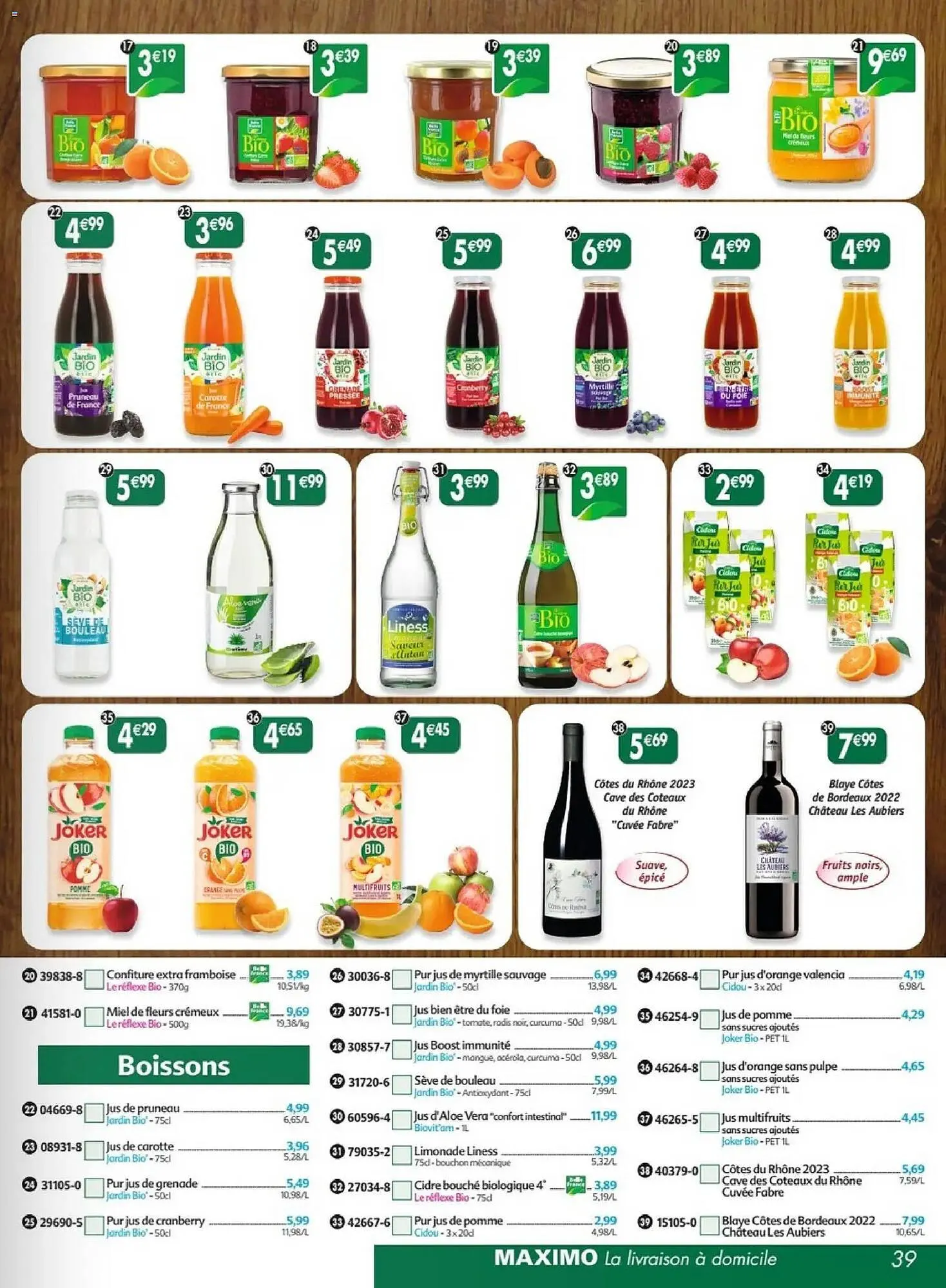 Catalogue Maximo du 23 janvier au 26 février 2026 - Catalogue page 39