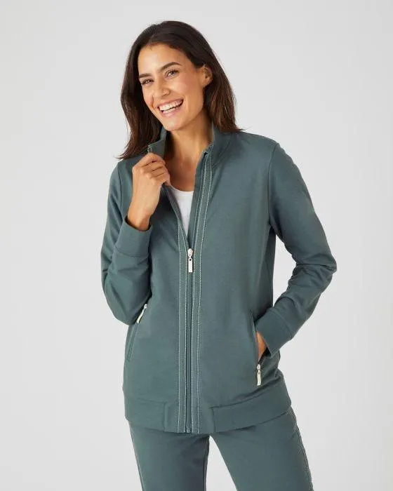 Veste de jogging zippée