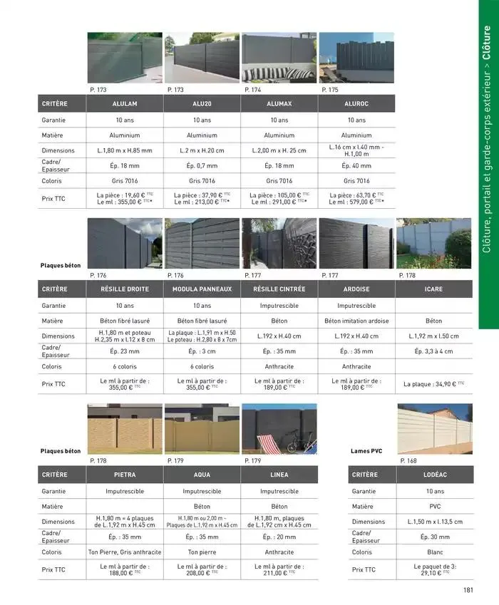 Ma sélection maison 2025 du 4 avril au 31 décembre 2025 - Catalogue page 181