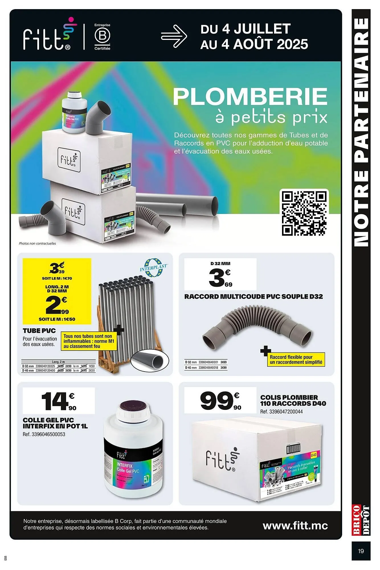 Catalogue Brico Dépôt du 4 juillet au 17 juillet 2025 - Catalogue page 19