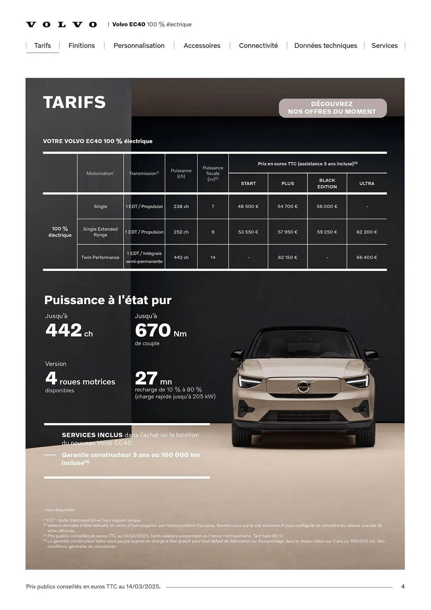 Catalogue VOLVO du 7 janvier au 31 janvier 2027 - Catalogue page 4