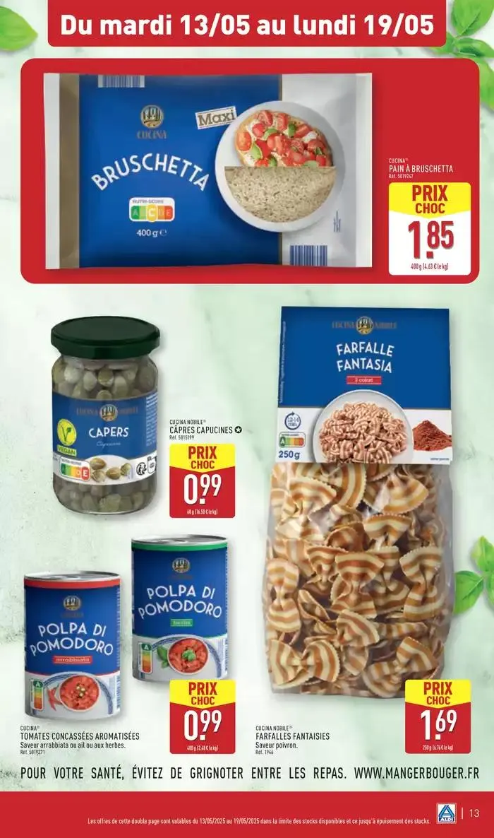 ARRIVAGES MÉDITERRANÉE À PRIX DISCOUNT du 13 mai au 19 mai 2025 - Catalogue page 16