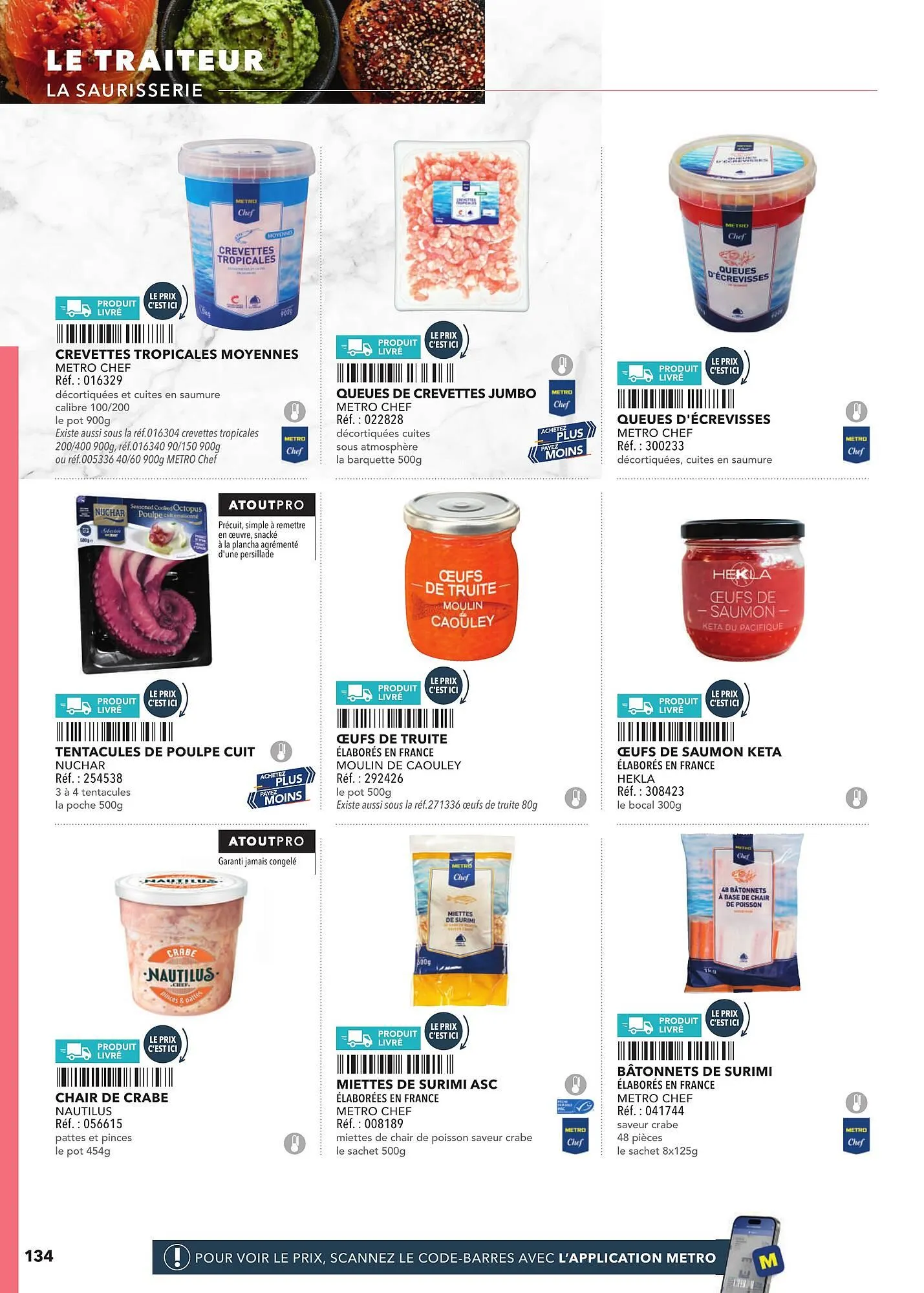Catalogue METRO du 2 mars au 31 décembre 2025 - Catalogue page 134