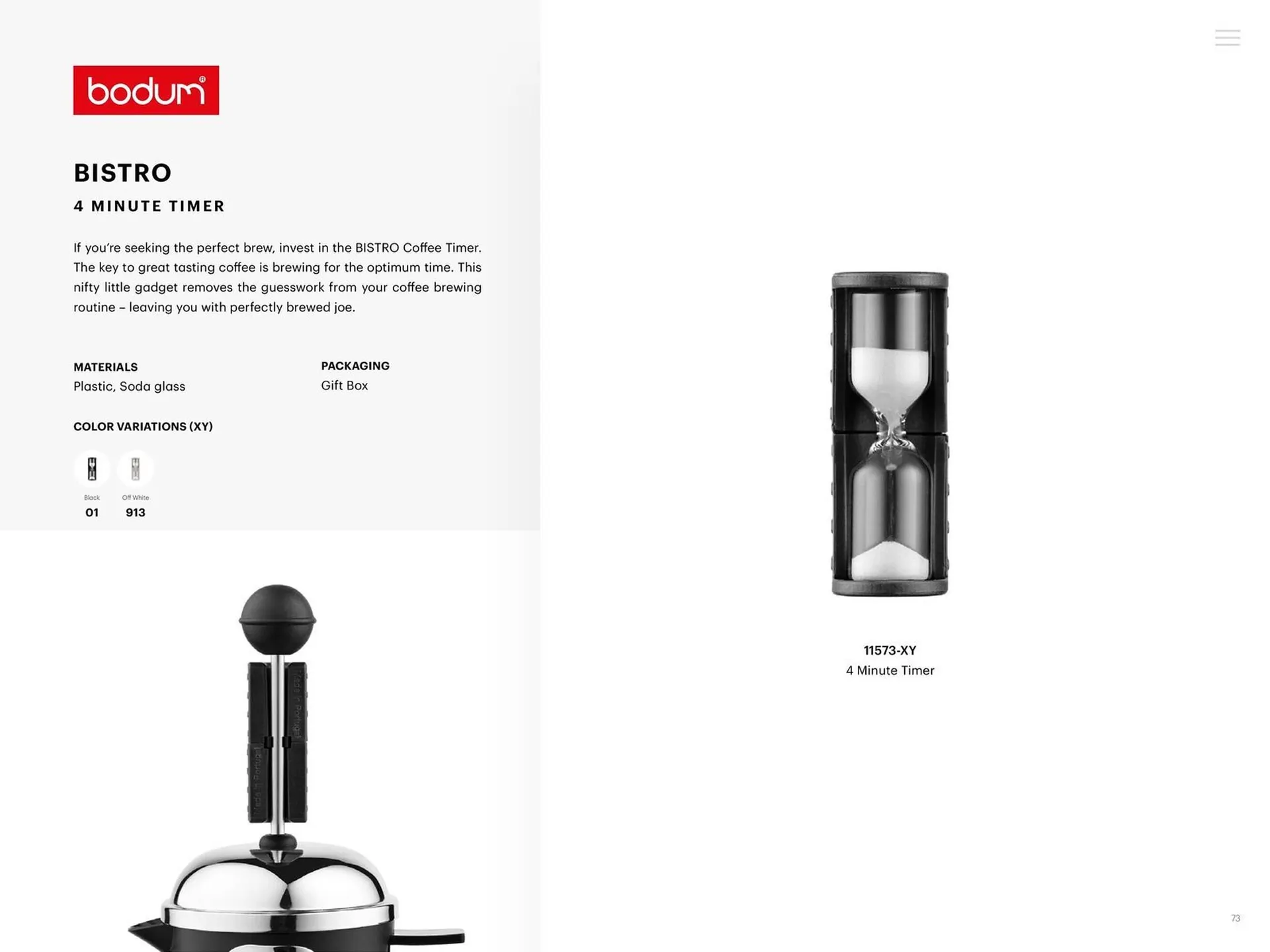 Catalogue Bodum du 25 mars au 31 décembre 2025 - Catalogue page 73