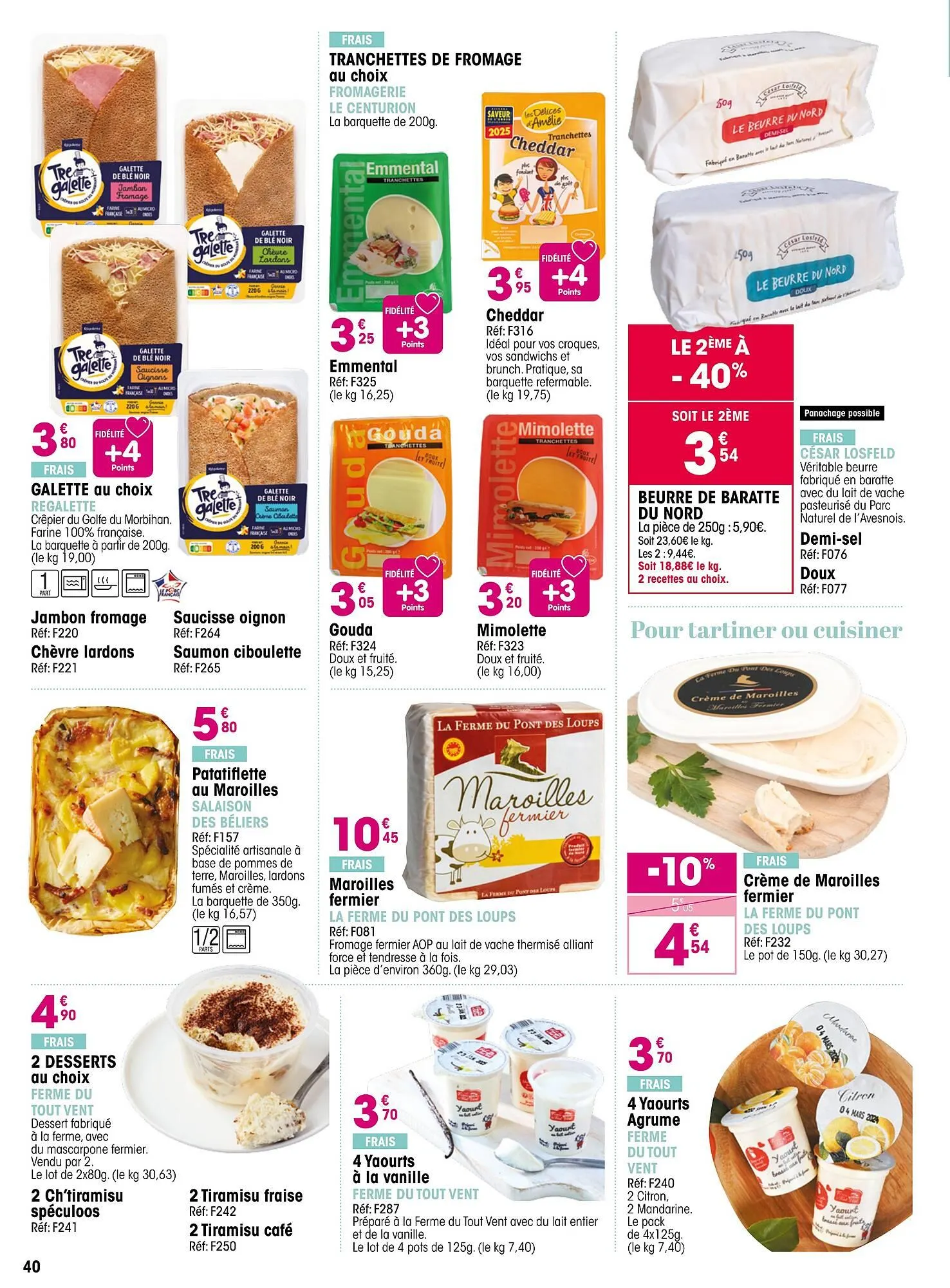 Catalogue Croque Gel du 4 mai au 7 juin 2026 - Catalogue page 40