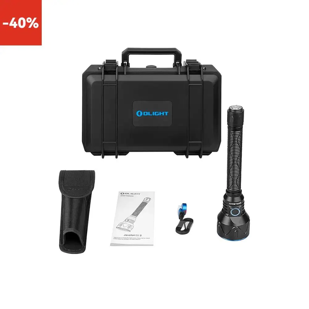 Olight Javelot Pro 2 - Lampe de Chasse Longue Portée 1050 Mètres