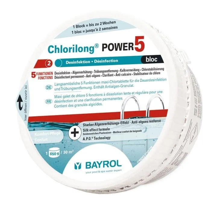 Chlorilong Power5 Bloc 650 g Bayrol