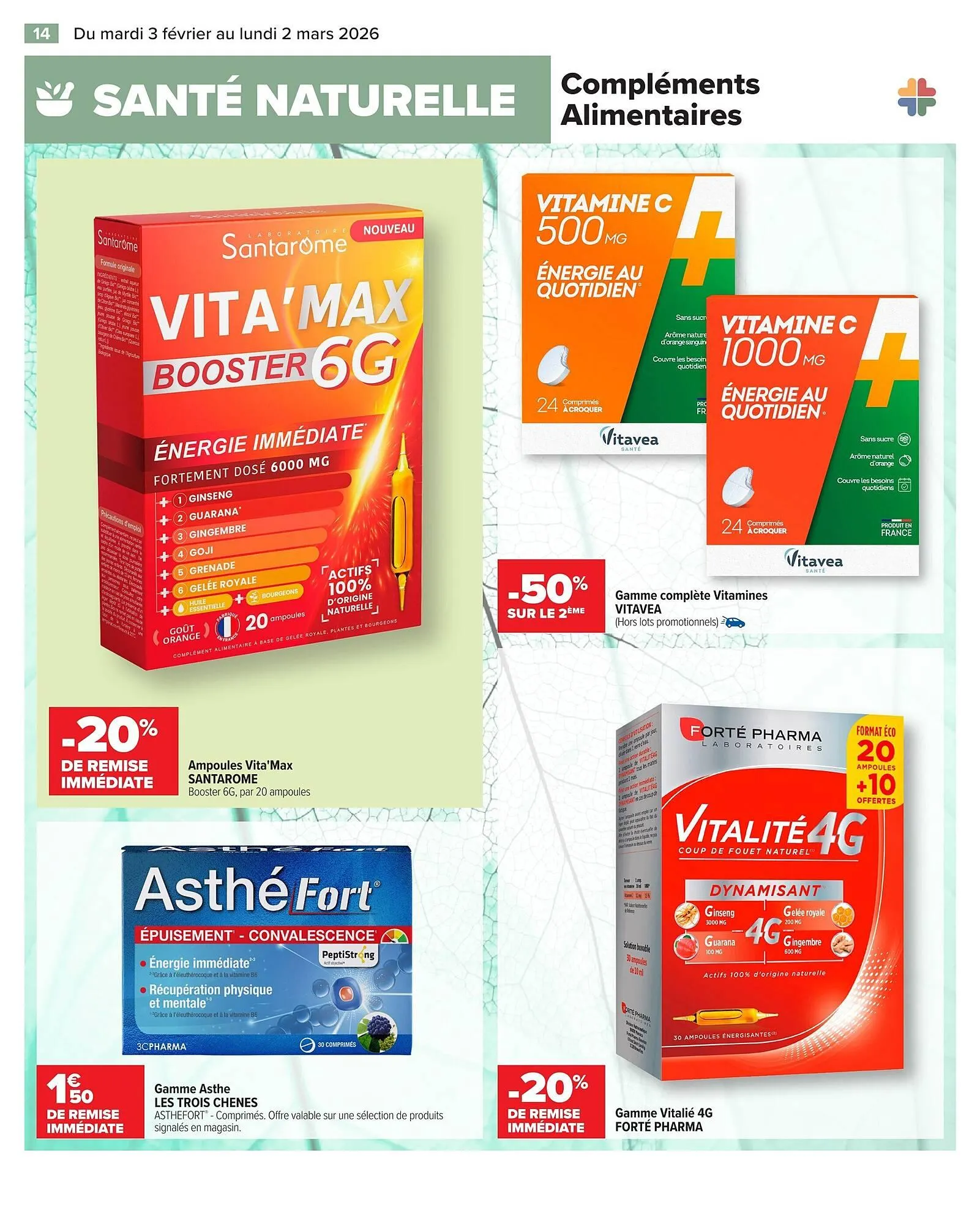 Catalogue Carrefour du 3 février au 2 mars 2026 - Catalogue page 14