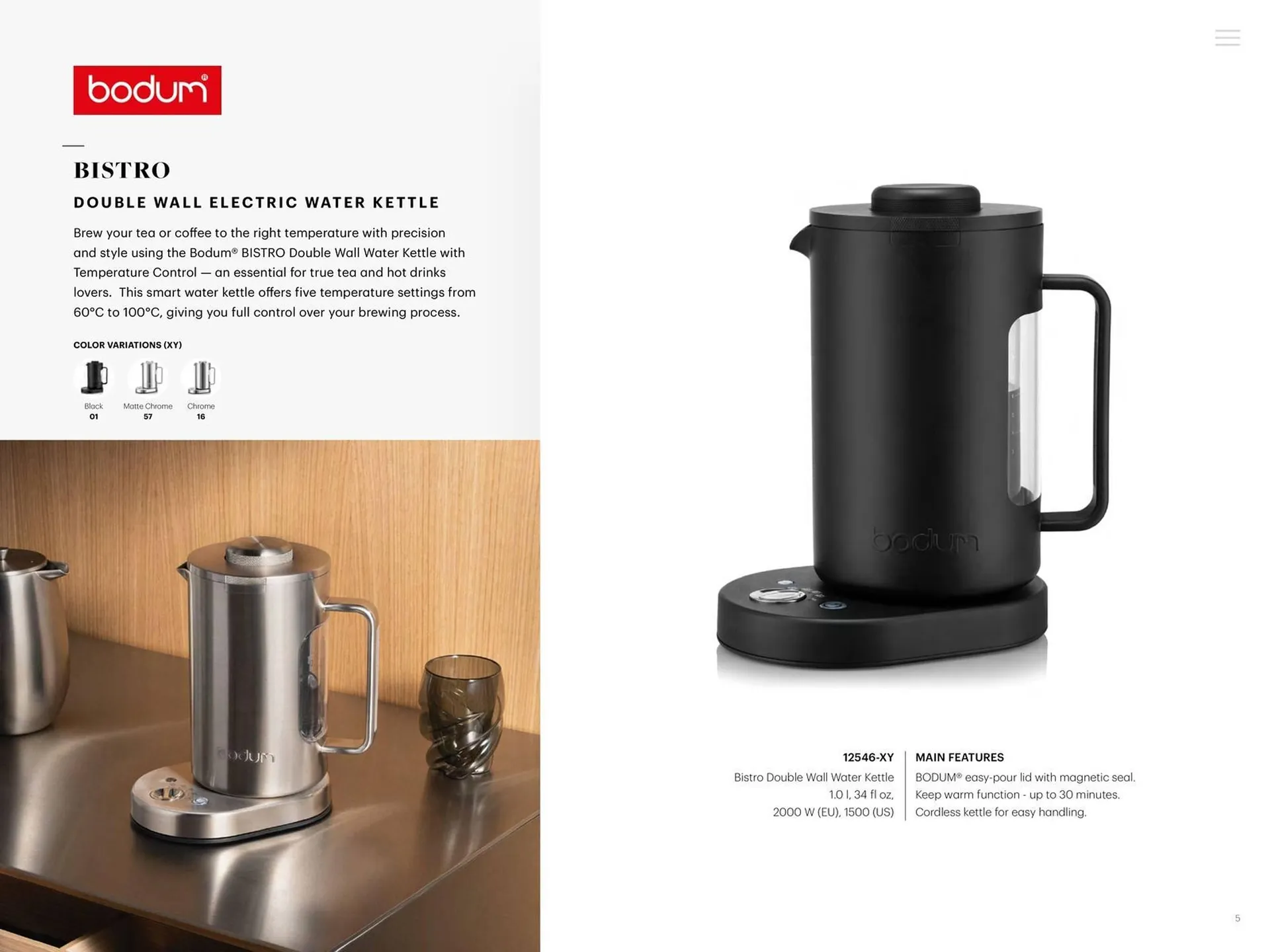 Catalogue Bodum du 9 février au 31 décembre 2026 - Catalogue page 5