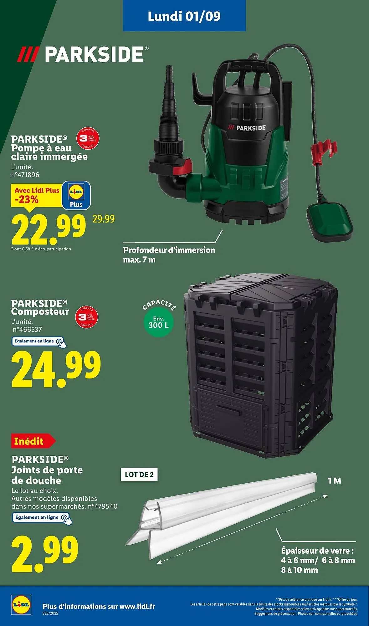 Catalogue Lidl du 28 août au 3 septembre 2025 - Catalogue page 57