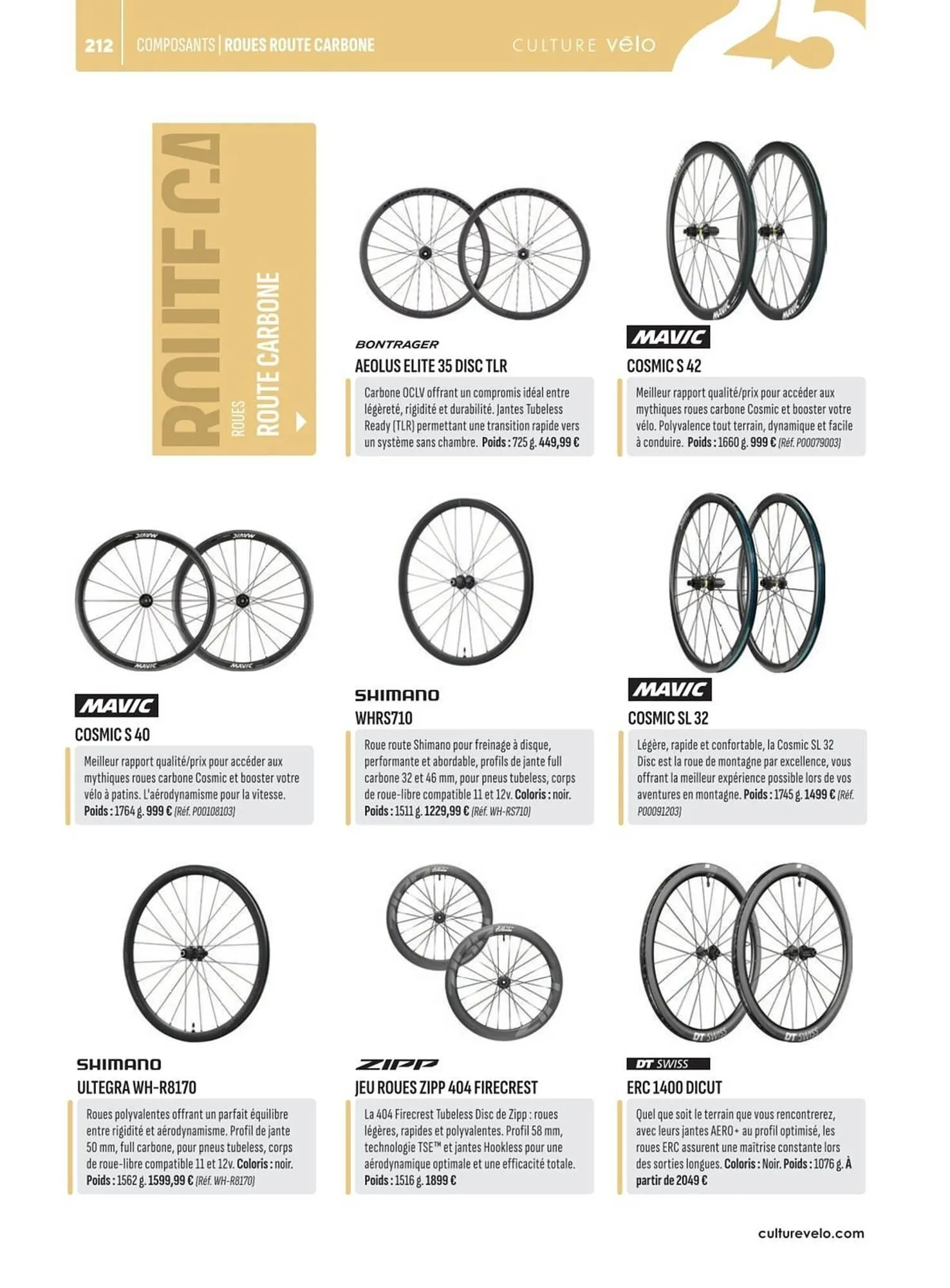 Catalogue Culture Vélo du 2 mai au 31 décembre 2025 - Catalogue page 212