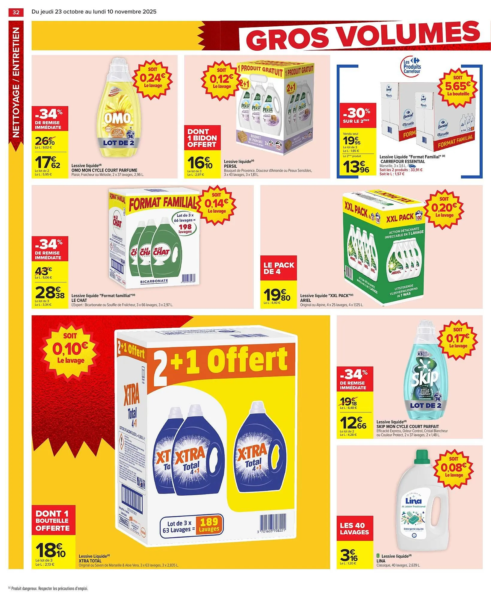 Catalogue Carrefour Market du 23 octobre au 10 novembre 2025 - Catalogue page 34