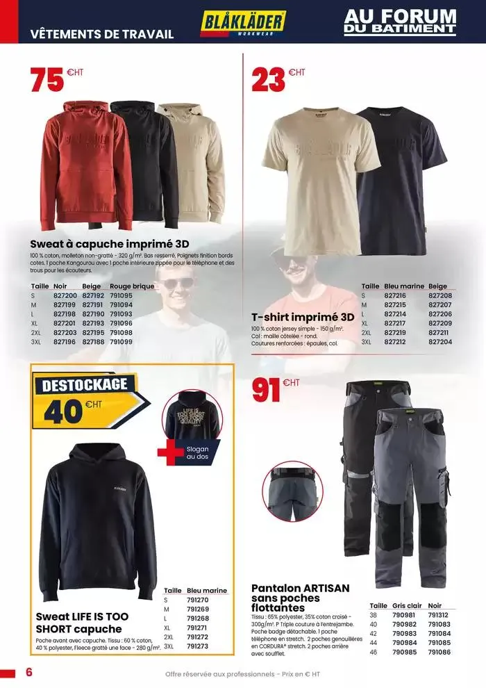 La Selection E.P.I PRINTEMPS - ÉTÉ  du 25 avril au 31 août 2025 - Catalogue page 6