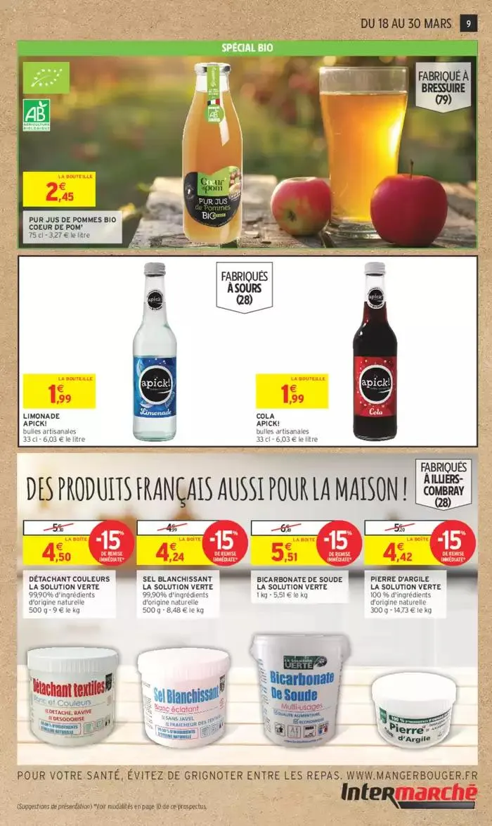 CAHIERS REGIONS MARS 4 du 18 mars au 30 mars 2025 - Catalogue page 9