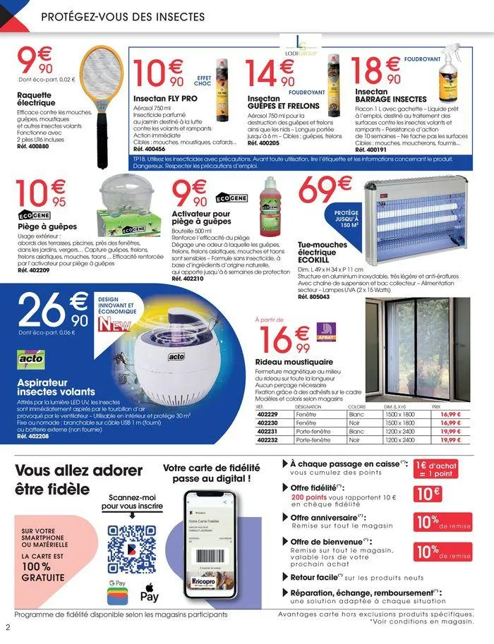 Respirez, l’été arrive! du 6 juin au 29 juin 2024 - Catalogue page 2