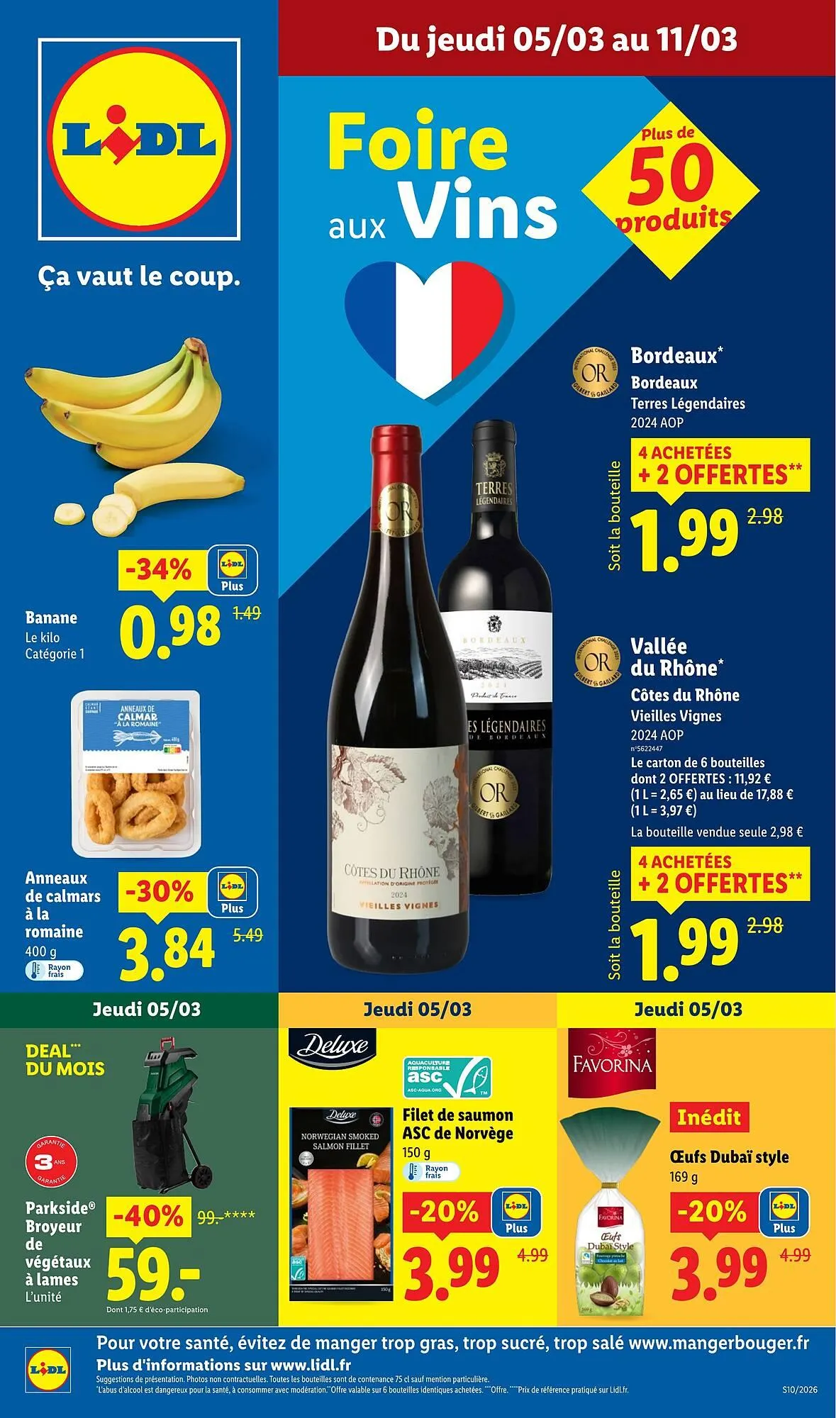 Catalogue Lidl du 5 mars au 11 mars 2026 - Catalogue page 1