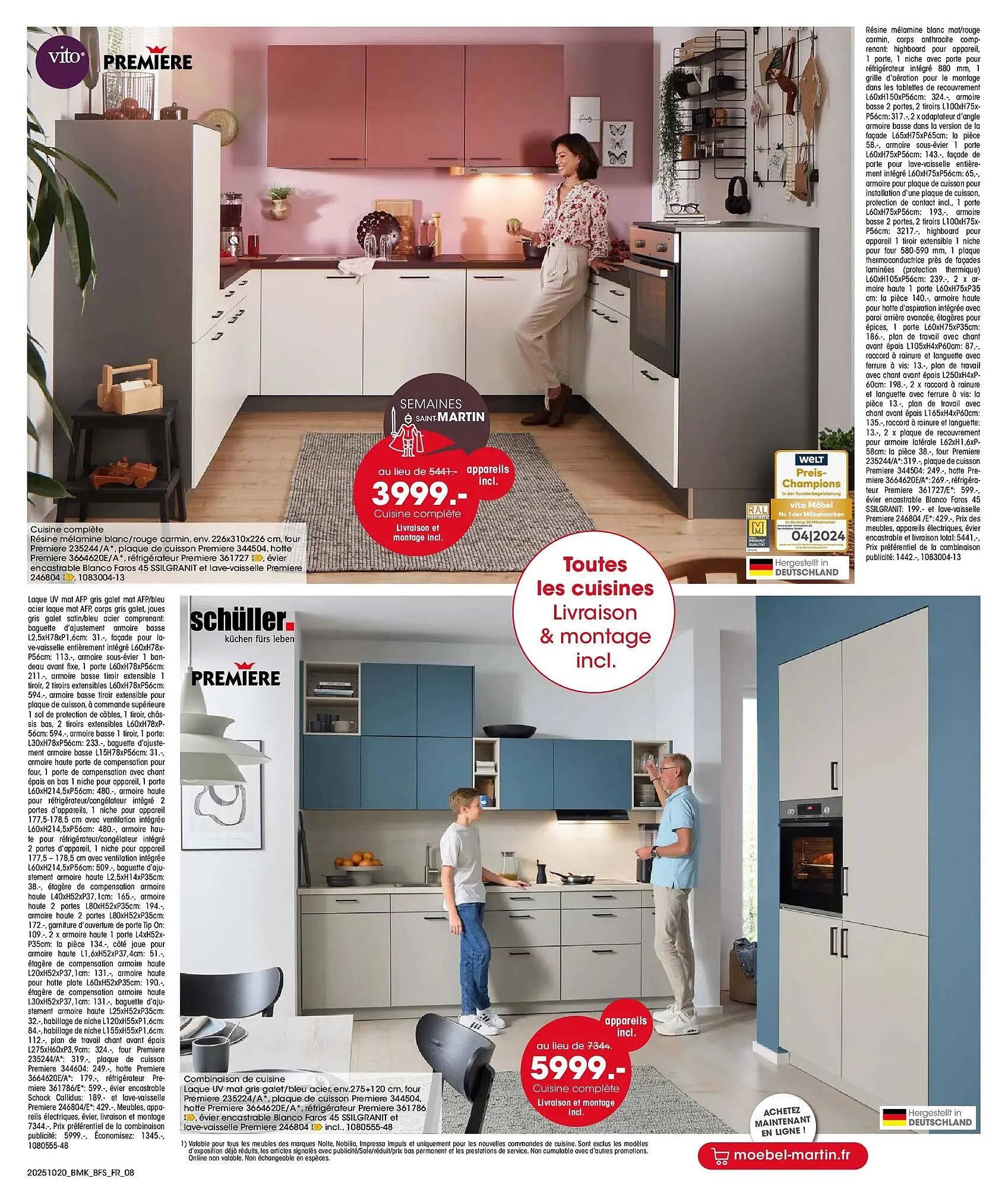 Catalogue Möbel Martin du 19 octobre au 2 novembre 2025 - Catalogue page 8