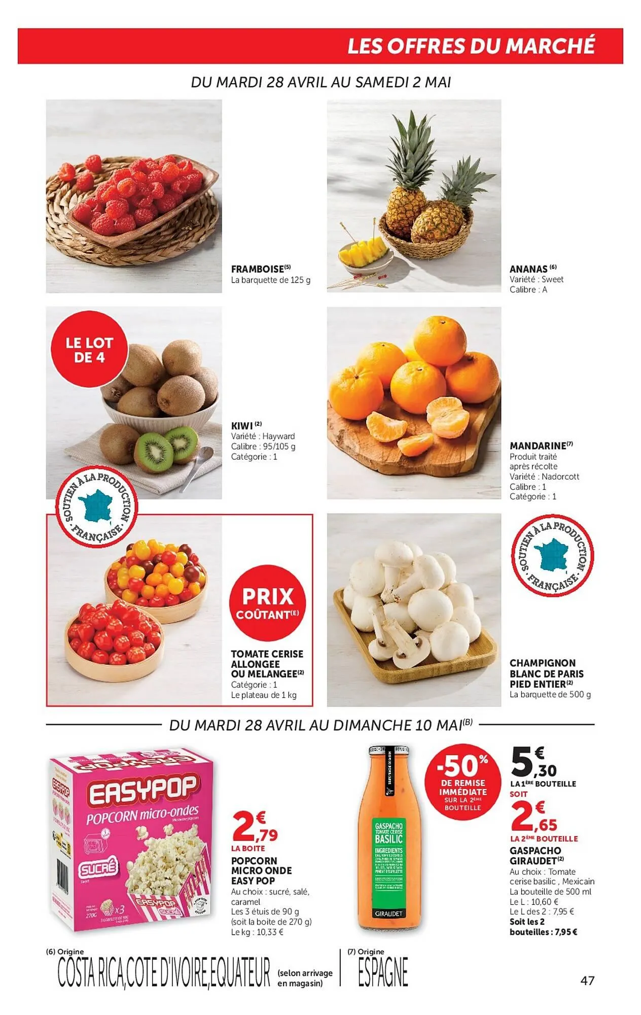 Catalogue Super U du 28 avril au 10 mai 2026 - Catalogue page 47
