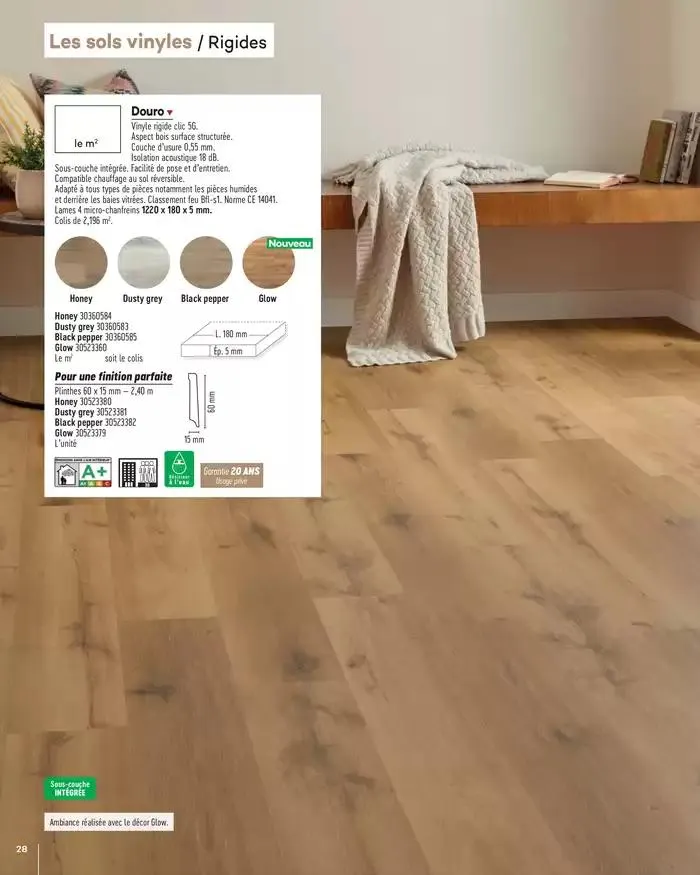 Aménagents Intérieurs 2025 du 1 janvier au 31 décembre 2025 - Catalogue page 28