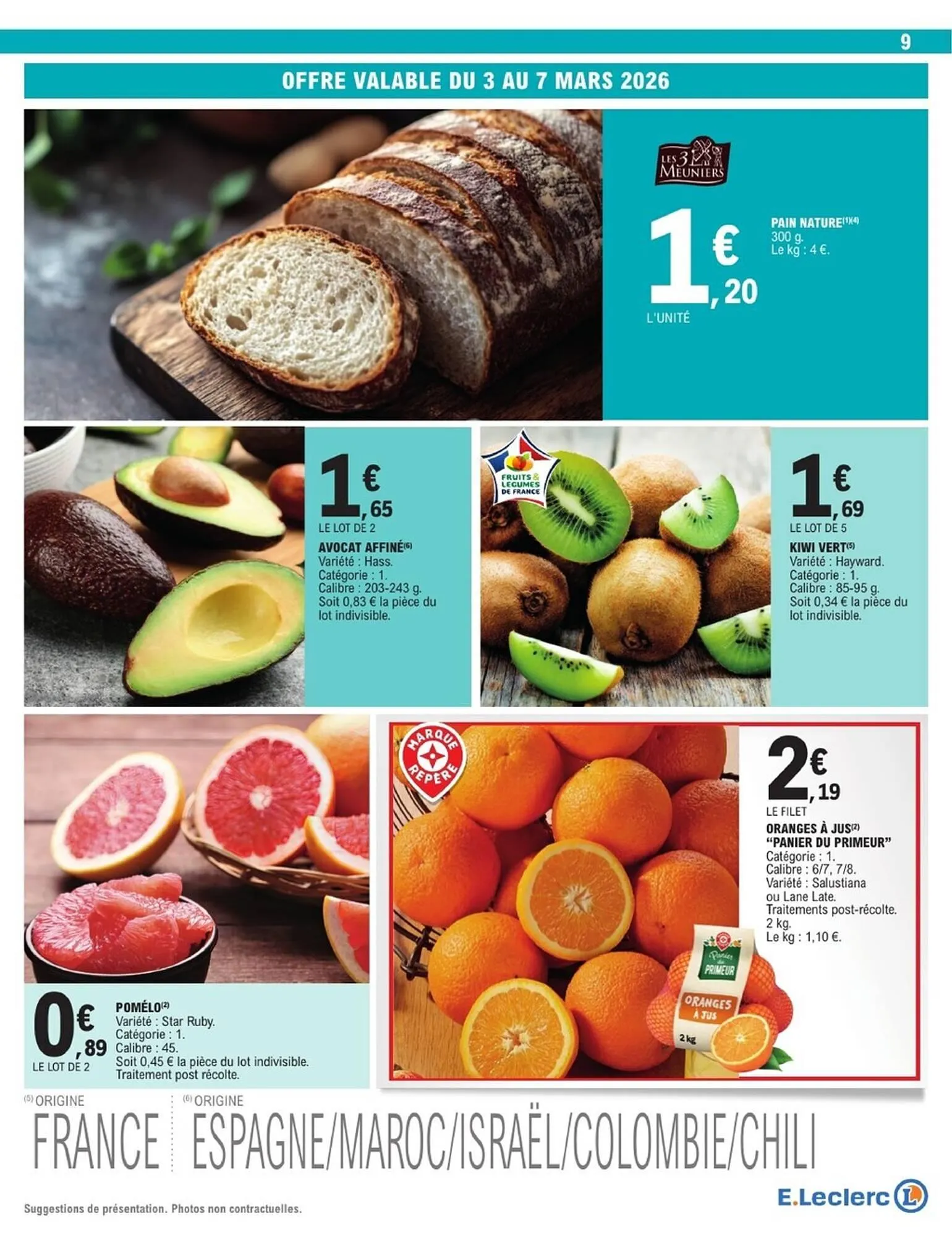 Catalogue E.Leclerc du 3 mars au 14 mars 2026 - Catalogue page 9