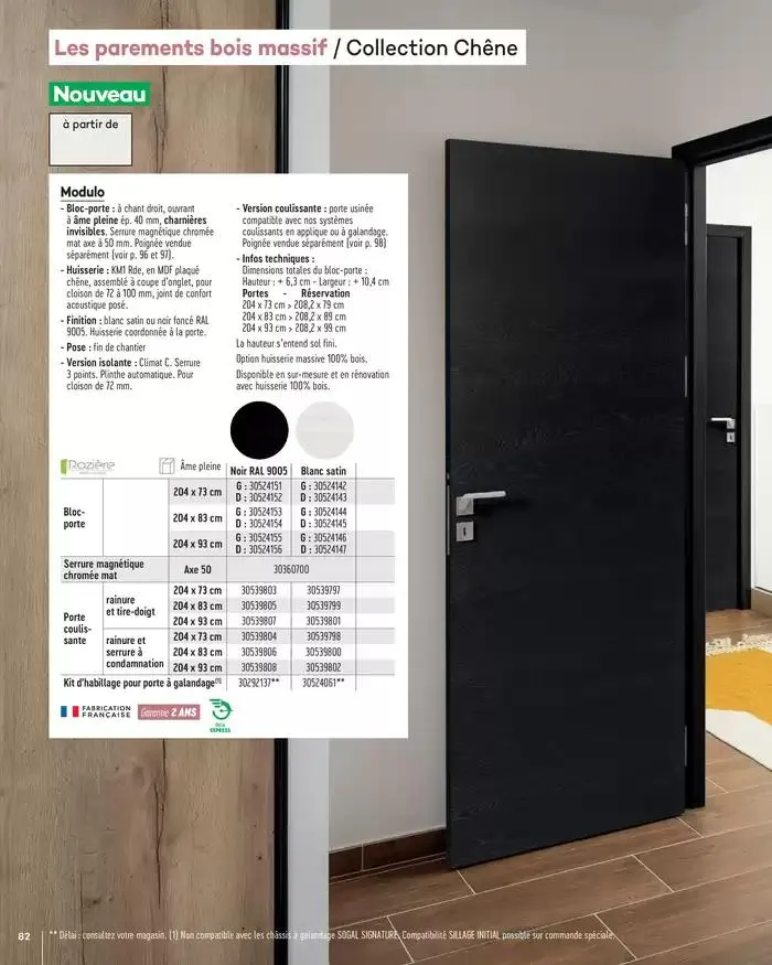 Aménagents Intérieurs 2025 du 1 janvier au 31 décembre 2025 - Catalogue page 82