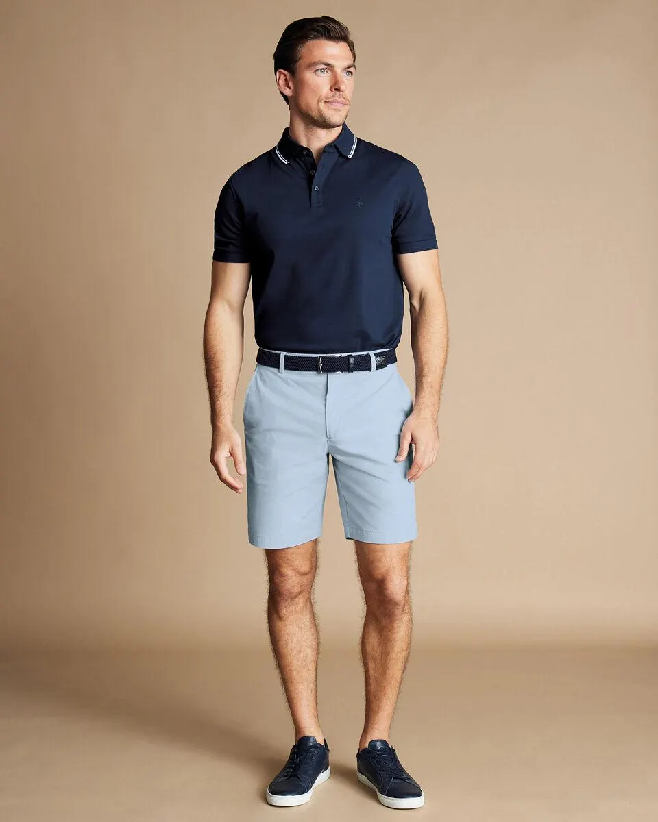 Cotton Shorts - Sky Blue