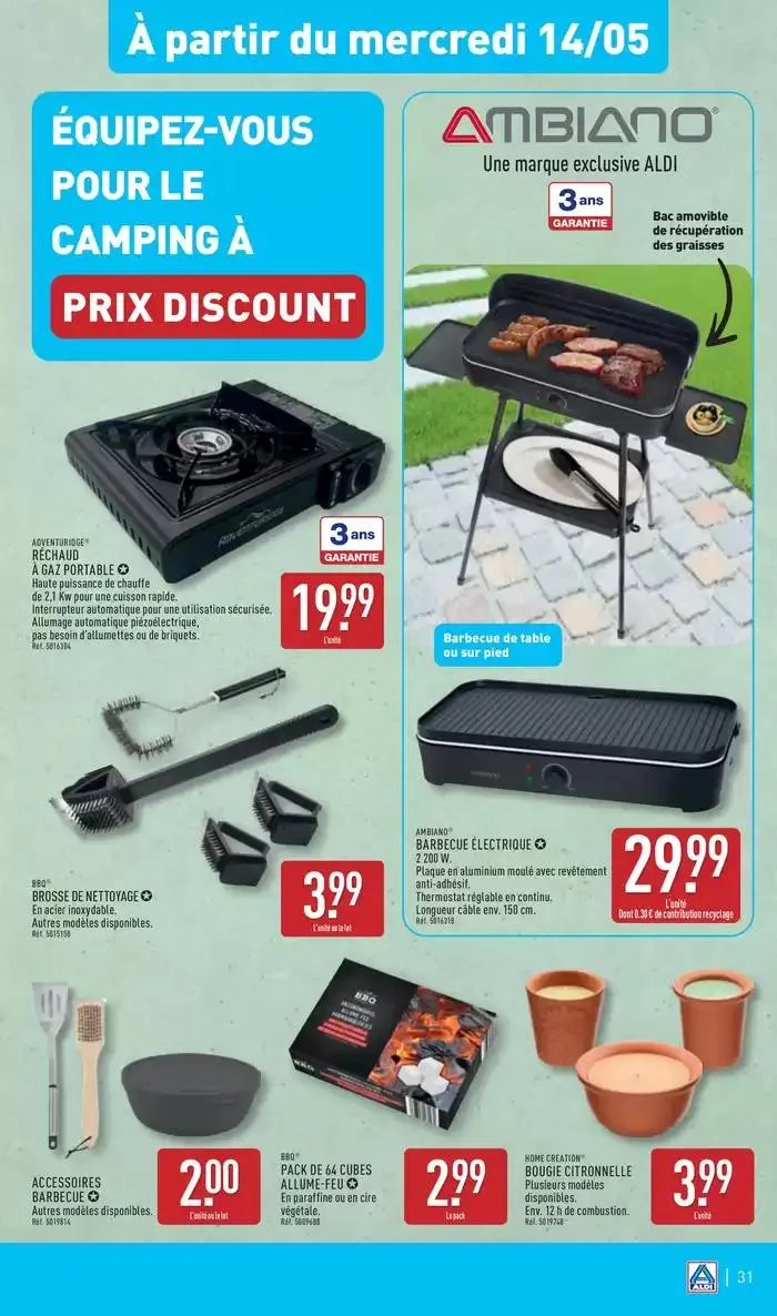 ARRIVAGES MÉDITERRANÉE À PRIX DISCOUNT du 13 mai au 19 mai 2025 - Catalogue page 34