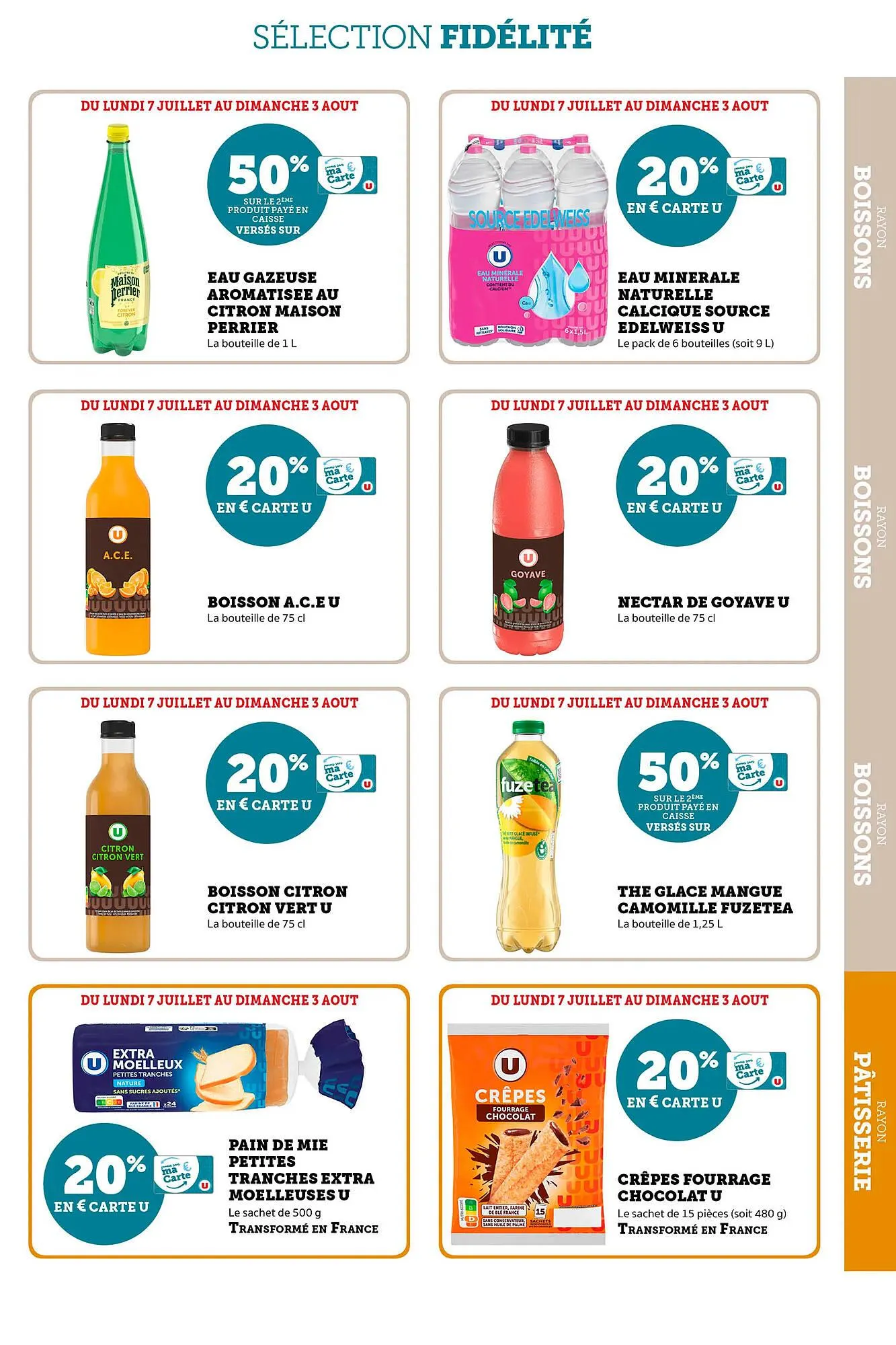 Catalogue Super U du 7 juillet au 3 août 2025 - Catalogue page 29