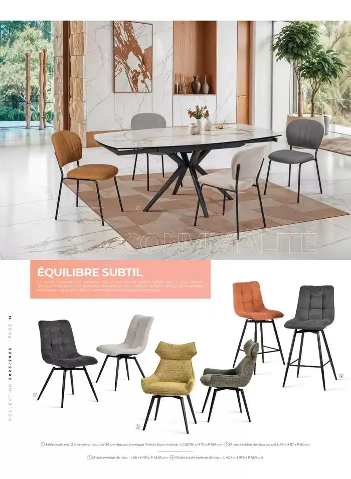 COLLECTIONS 2 0 2 5 - 2 0 2 6 du 12 mai au 31 janvier 2026 - Catalogue page 14