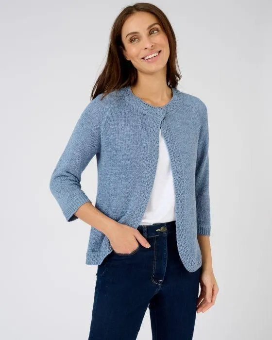 Gilet-boléro maille ruban