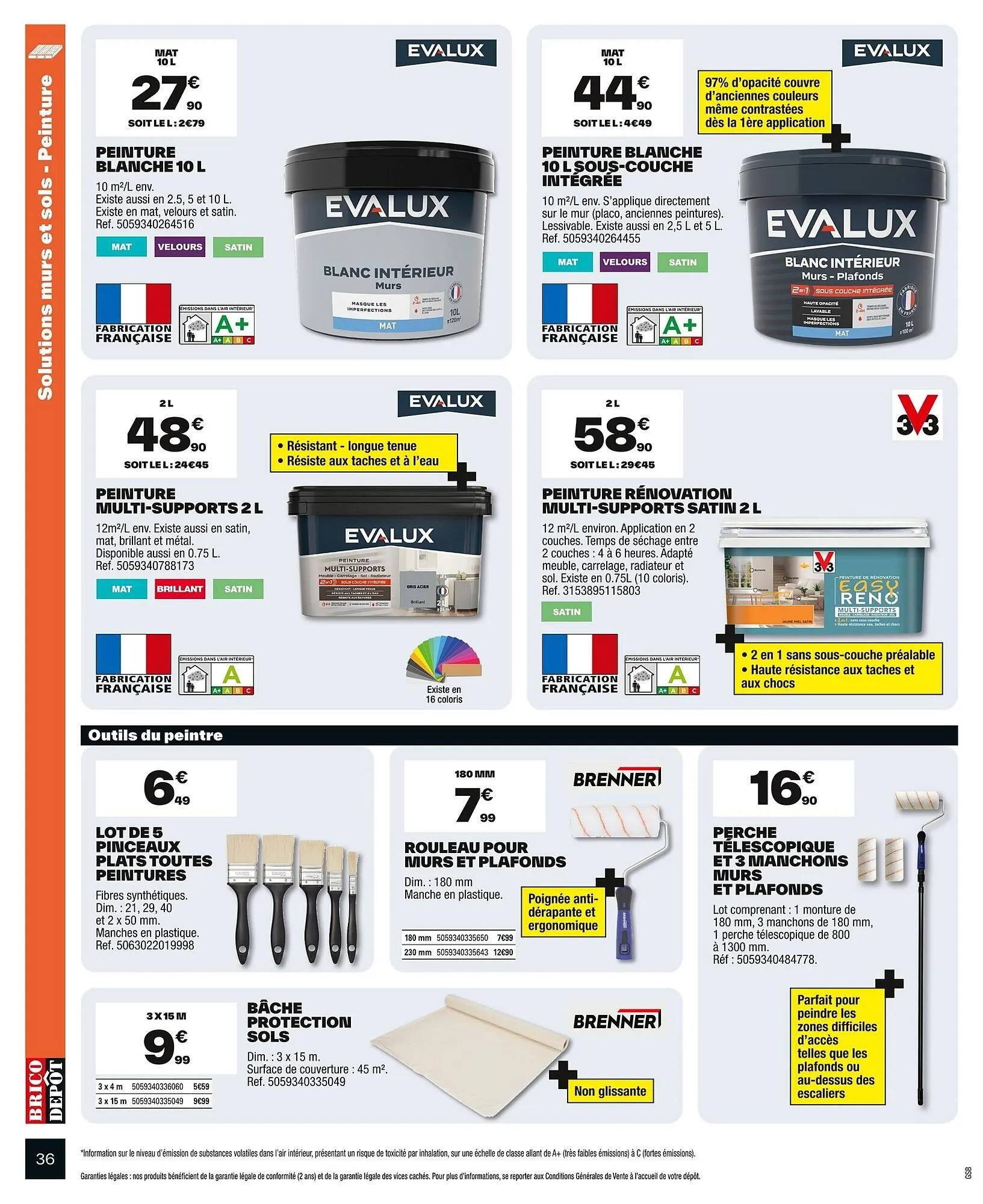 Catalogue Brico Dépôt du 20 juin au 3 juillet 2025 - Catalogue page 36