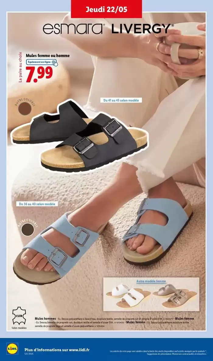 Moustiquaires, bien-être, sport, jeux pour enfant… Profitez des ventes Lidl ! du 22 mai au 26 mai 2025 - Catalogue page 14