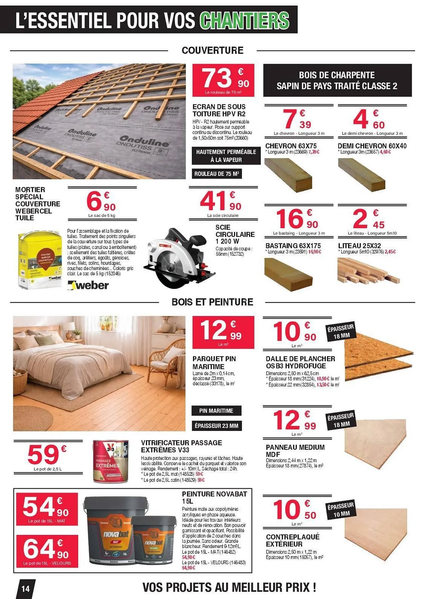 Catalogue Chretien Matériaux du 13 avril au 16 mai 2026 - Catalogue page 14