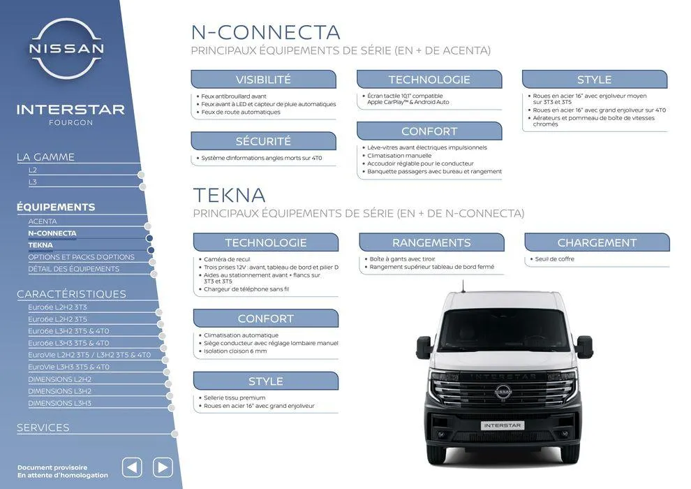 Nouveau Nissan Interstar du 15 mai au 15 mai 2025 - Catalogue page 5