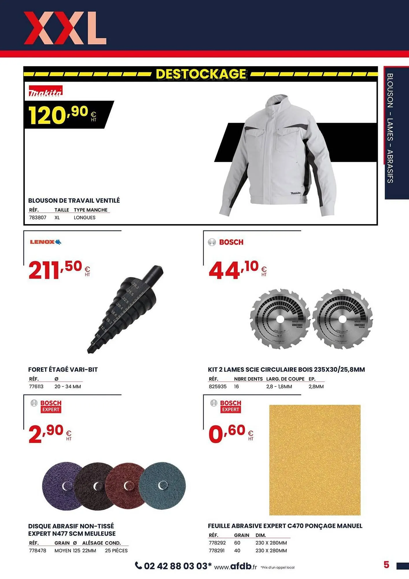 Catalogue Au Forum du Bâtiment du 11 juin au 31 juillet 2025 - Catalogue page 5