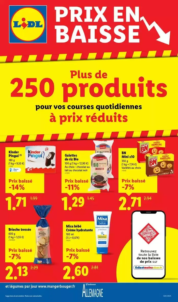 Profitez d'une large sélection de produits à prix réduits chez Lidl ! du 15 mai au 21 mai 2025 - Catalogue page 15