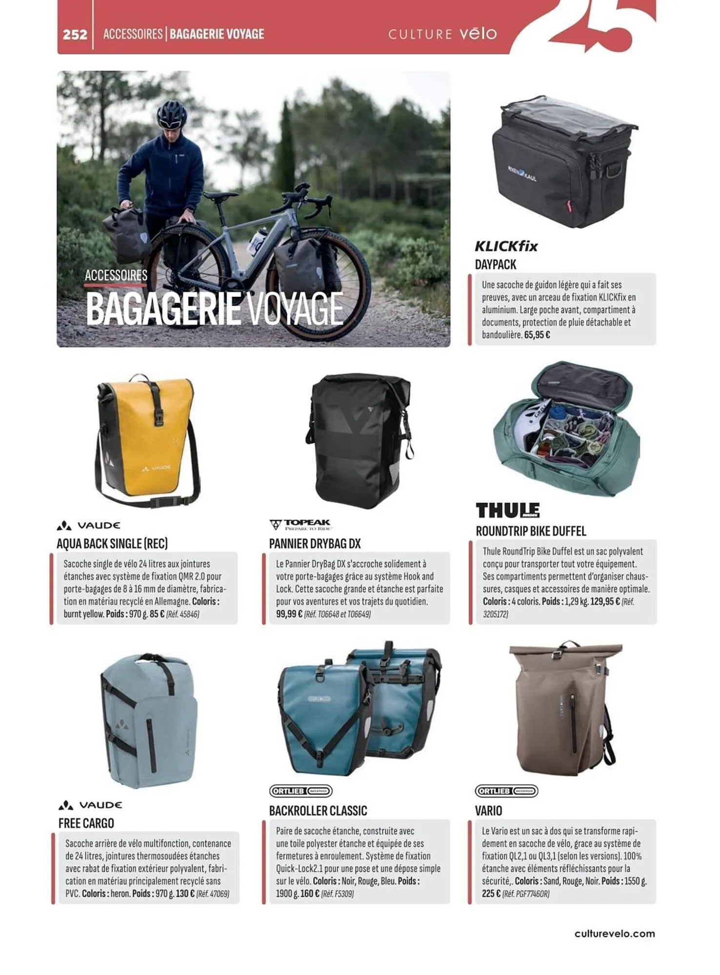 Catalogue Culture Vélo du 2 mai au 31 décembre 2025 - Catalogue page 252